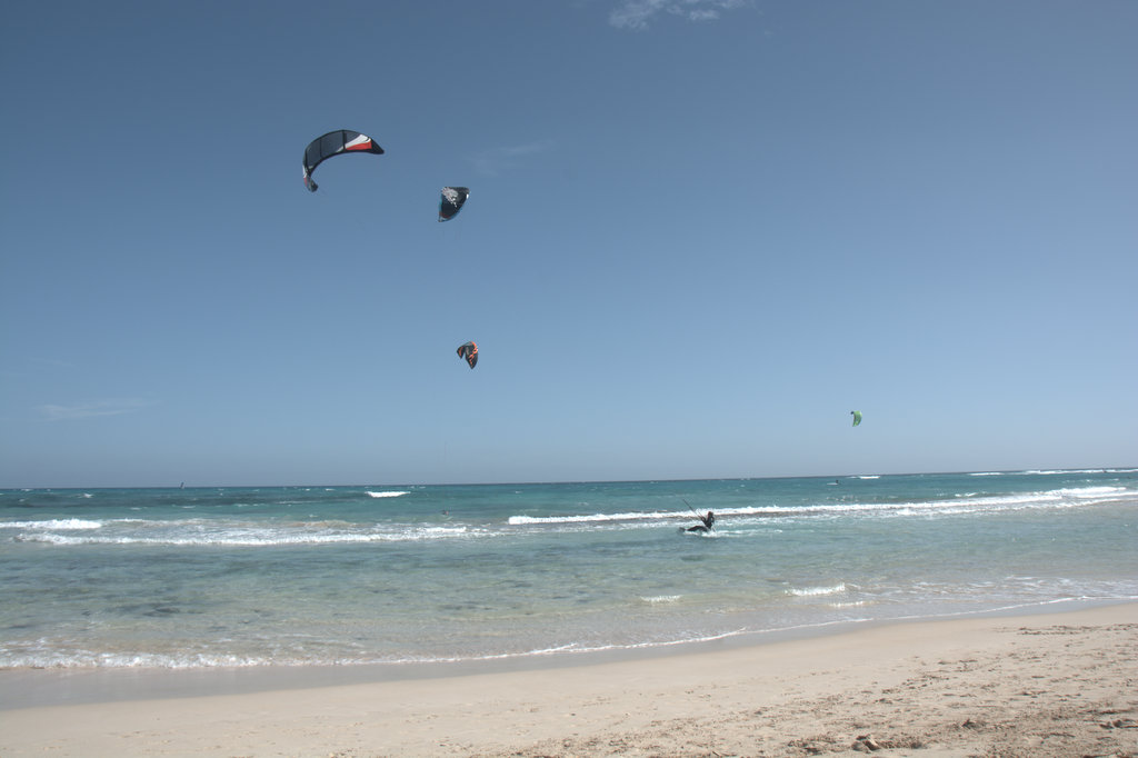 First kiting – then surfing