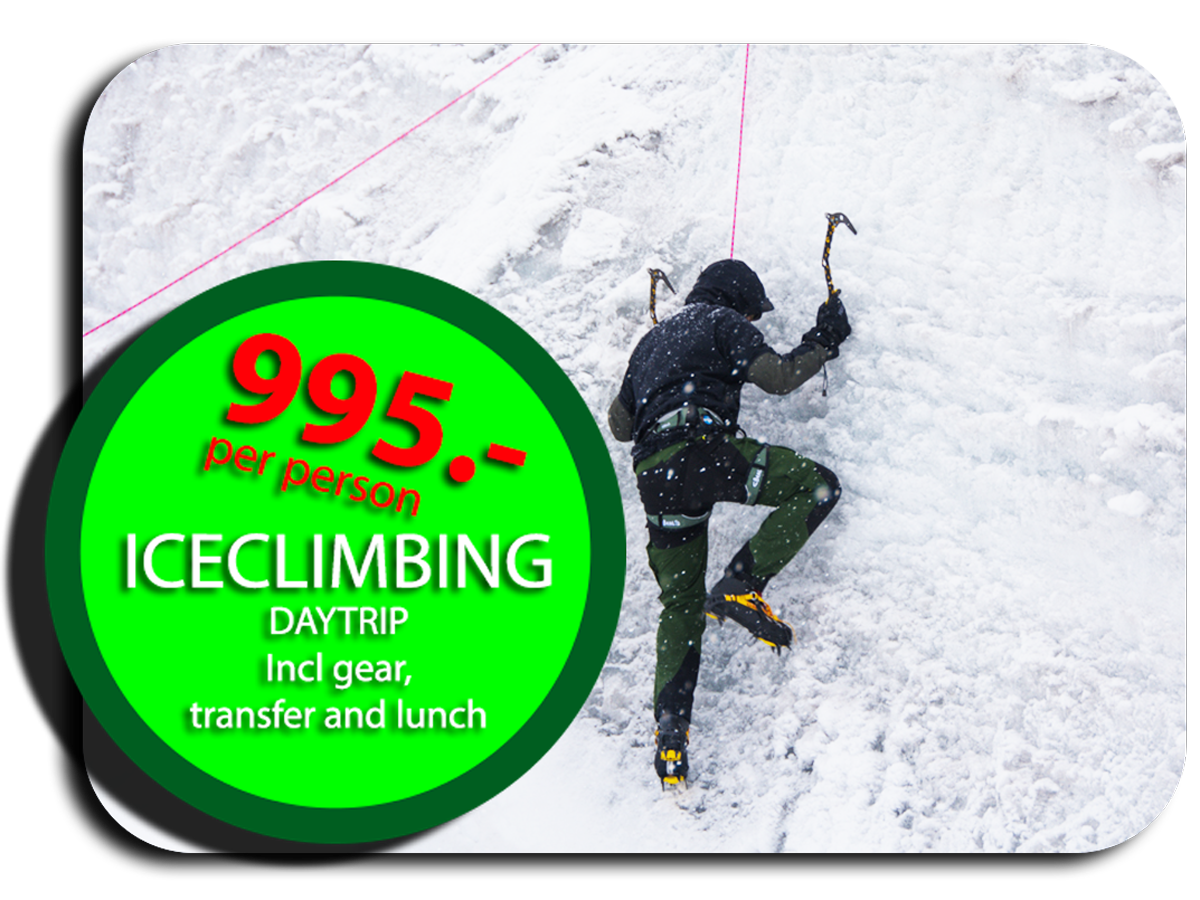 Ice climbing, an adventure for the whole family
